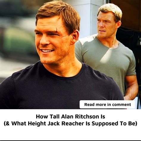 How Tall Alan Ritchson Is (& What Height Jack。